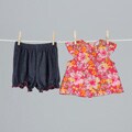 Mini Muffin Infant Girl's Swiss Dot Floral 2-piece Set