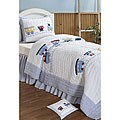 Train Twin-size 3-piece Quilt Set
