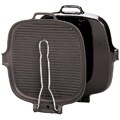 Paderno Cast-iron 9-inch Square Grill