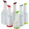 Yellow Cap and Pourer 2.625-quart Beverage Container