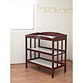 Wooden Changing Table in Espresso
