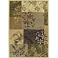 Kingston Multi-color Floral Rug (6'6 x 9'4)