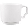 Turgla Gural Porcelain Delta ES Series 8.375-oz Coffee Cups (Pack of 12)
