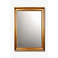 Beaded Gold Beveled Mirrors (Pack of 5)