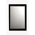 Beveled Mirror Framed in Black (Pack of 5)
