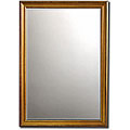Classic Gold Wood Beveled Mirrors (Pack of 5)
