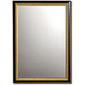Gilded Ebony Beveled Mirrors (Pack of 5)