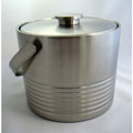 DMA Elements Stainless Steel Ice Bucket (Pack of 8)