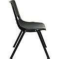 Eco-friendly Ergonomic Shell Stack Chairs (Case of 40)