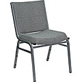 Heavy Duty Grey Upholstered Stack Chairs (Case of 40)
