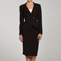 John Meyer Women's Ruffle Collar Suit