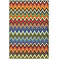Dershyl Multicolor Geometric Rug (5' x 8')