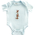 Funkoos Monkey Stack Organic Infant Boy Bodysuit