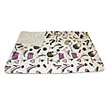 'Love Shopping' Printed Microluxe Throw