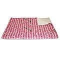 'Love Blocks' Printed Microluxe Throw