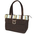 Blue Stripes 5-in-1 Fashion Diaper Bag