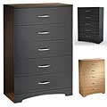 Contemporary Chocolate Brown 5-drawer Chest