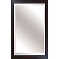 Brown Beveled Edge Mirrors (Pack of 10)
