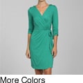Jonathan Martin Women's Knit Wrap Dress