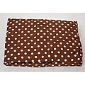My Baby Sam Paisley Splash Lime Small Brown Dot Crib Sheet