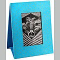 Handmade Lokta Paper Baby Picture Frame (Nepal)