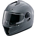 Full Face Metallic Grey Helmet (Pack of 4)