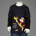 Small Paul by Paul Frank Toddler Boy's Monkey Playing Guitar T-Shirt