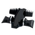 Vertical Console Stand with Controller Charging cradles and Game Box Holder For PS3 Slim