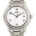 Ebel 1911 White Dial Stainless Steel Bracelet Watch