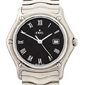 Ebel Sport Classic Men's Black Dial Steel Watch