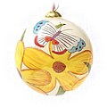 Butterflies Glass Christmas Ornaments (Case of 60)
