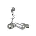 Samsung T809 Series Silver Hands-free Earbud-style Headsets (Case of 20)