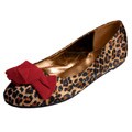 Glaze by Adi Women's Leopard Microsuede Ballet Flats