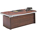 Gal-ax Walnut Wood President Desk
