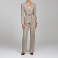 Evan Picone Women's 2-piece Belted Pant Suit