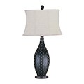 Indoor 1-light Black Ceramic Table Lamp