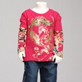 Ed Hardy Toddler Girl's Double-sleeve Shirt