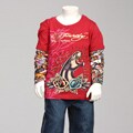 Ed Hardy Toddler Girl's Double-sleeve Shirt