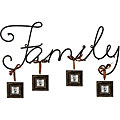Handcrafted Americana Metal Family Wall Display (China)
