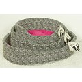 Tiny Tiger Black/White Medium Round Pet Bed