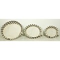 Dandie Dot Petite Cream Round Pet Bed