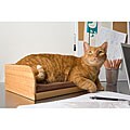 The Refined Feline Kitt-in Box Desktop Cat Bed