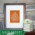 Trendy Prints 'Fall Tree' Graphic Art Print