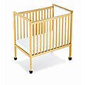 SafetyCraft Fixed-side Hardwood Compact Crib