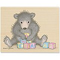 Gruffies Designs 'Stacking Baby Blocks' Wood-mounted Rubber Stamp