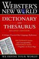 Webster's New World Dictionary and Thesaurus