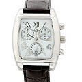 Lucien Piccard Black Strap Chronograph Watch