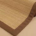 Portland Bamboo Rug with Toffee Cotton Border (8' x 10'6)