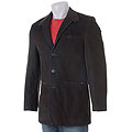 Black Rivet Men's Cord Blazer