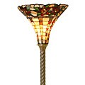 Tiffany-style Flower Torchiere